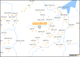 map of Uddiawan