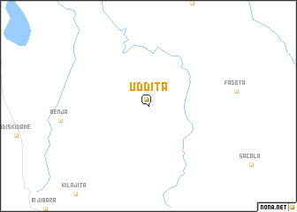 map of Uddita