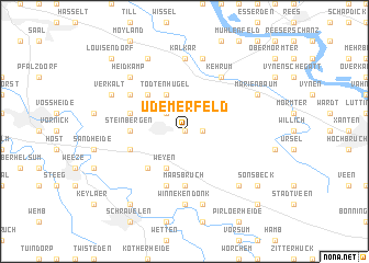 map of Üdemerfeld
