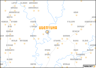 map of Udenyuma