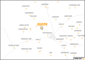 map of Udera