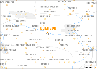 map of Uderevo