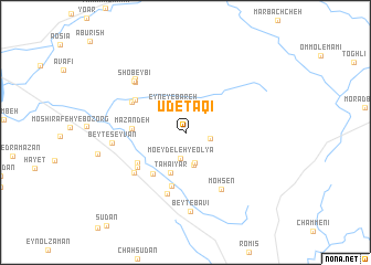 map of ‘Ūd-e Taqī