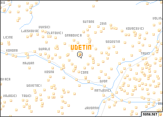 map of Udetin