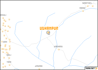 map of Udhampur