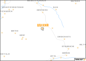 map of Udikha