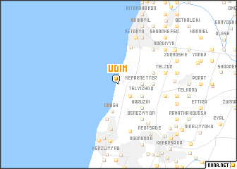 map of Udim