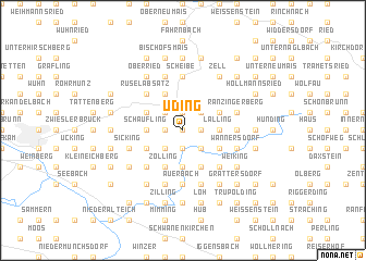 map of Üding