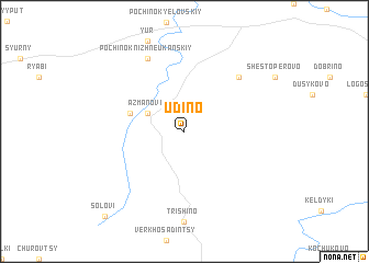 map of Udino