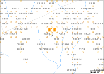 map of Udin