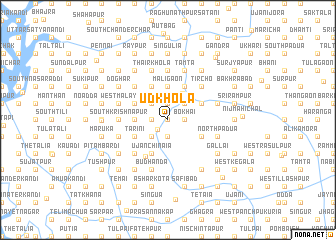 map of Udkhola