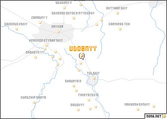 map of Udobnyy