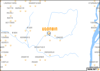 map of U-donbin