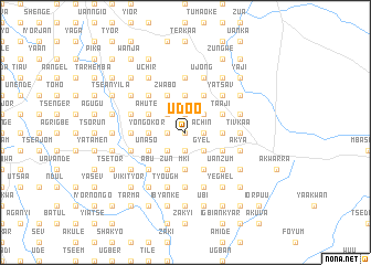 map of Udoo