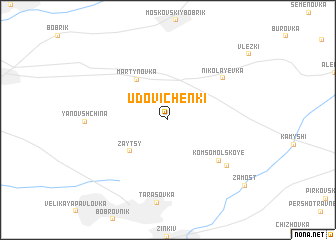 map of Udovichenki