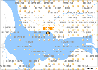 map of Udpur