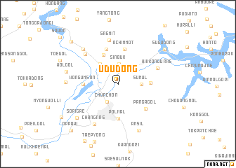 map of Udu-dong