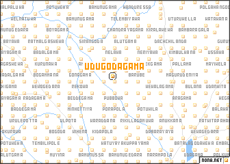 map of Udugodagama