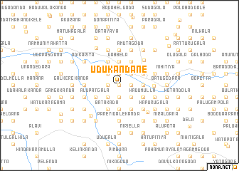 map of Udukandane