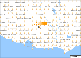 map of Udukawa