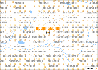 map of Udumagedara