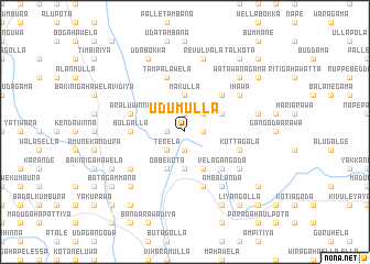 map of Udumulla