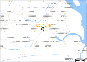 map of Udun Uwe