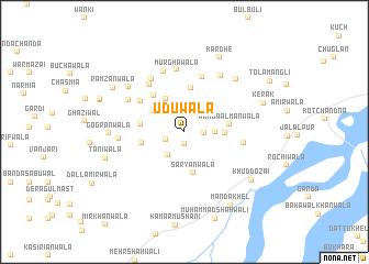 map of Ūduwāla