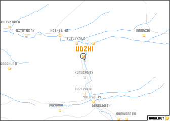 map of Udzhi