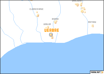 map of Ueabae