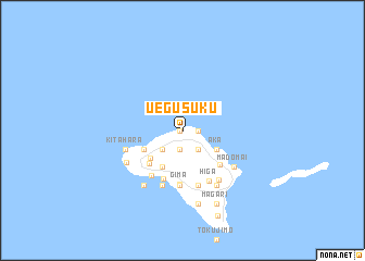 map of Uegusuku