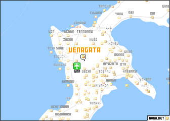 map of Uenagata