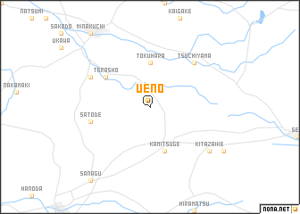 map of Ueno