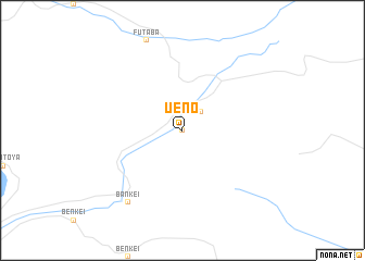 map of Ueno