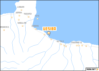 map of Ue Siba