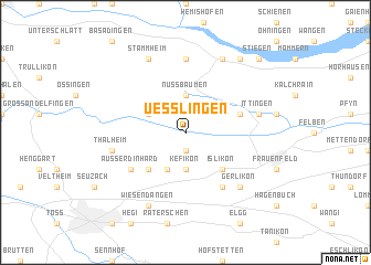 map of Uesslingen