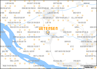 map of Uetersen