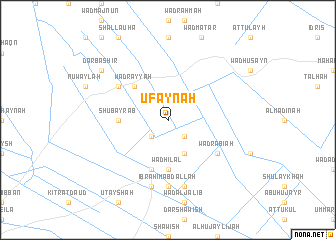 map of ‘Ufaynah