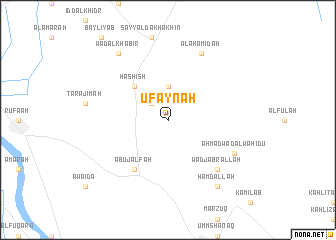 map of ‘Ufaynah