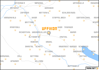 map of Uffikon