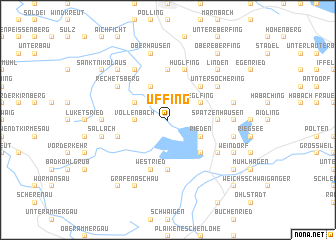 map of Uffing