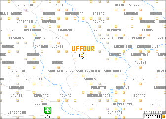 map of Uffour