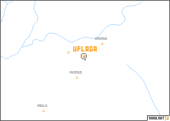 map of Uflaga