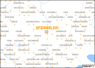 map of Ufoia Baleri