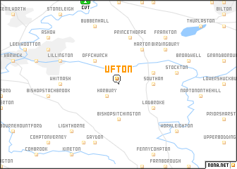 map of Ufton