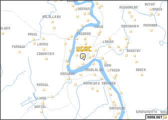 map of Ugac