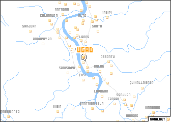 map of Ugad