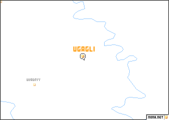 map of Ugagli