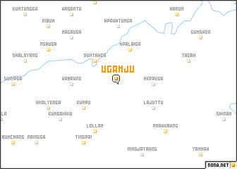 map of Ugamju