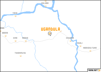 map of Ugandula